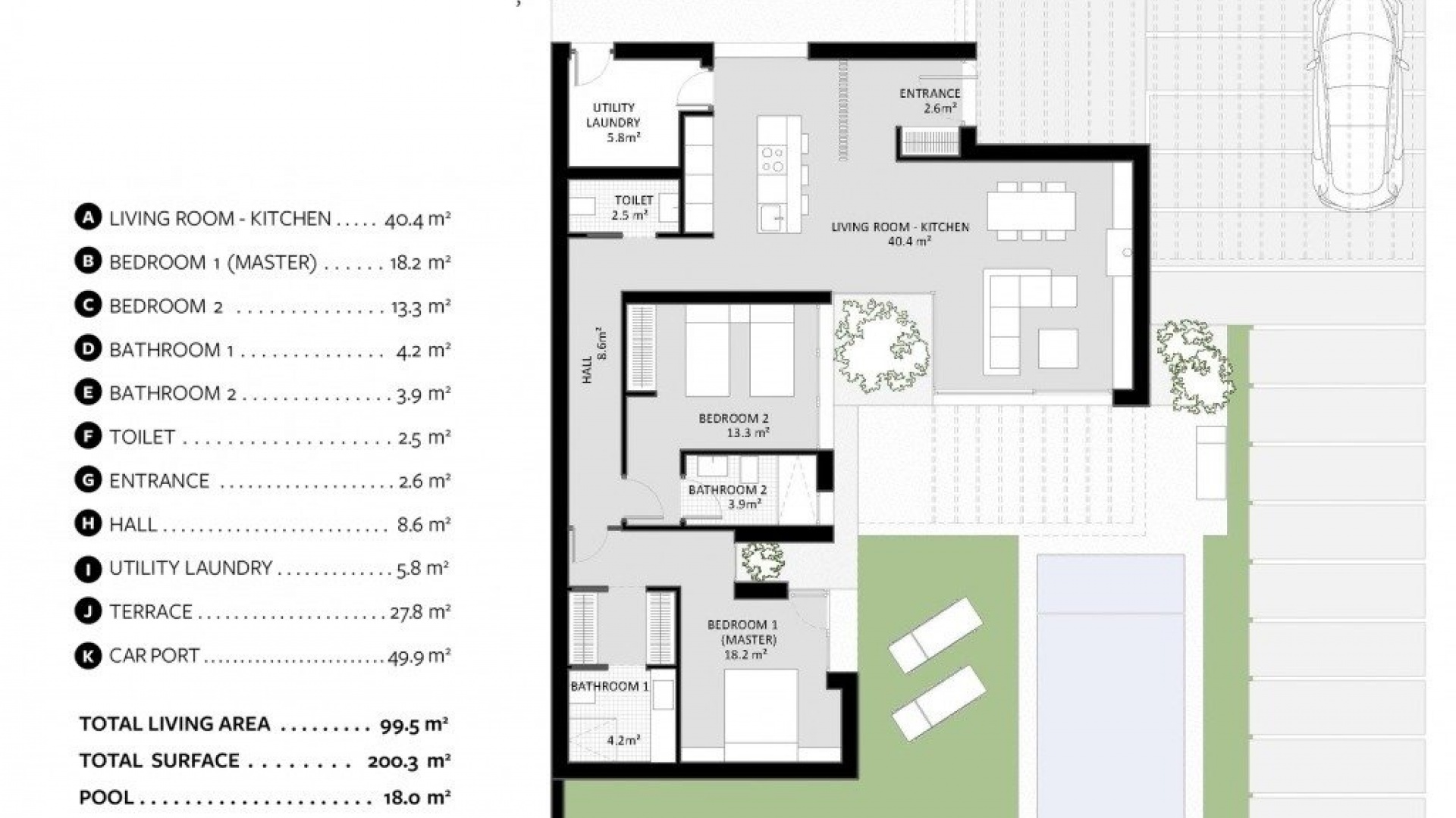 Nieuw gebouw - Villa - Banos y Mendigo - Altaona Golf And Country Village