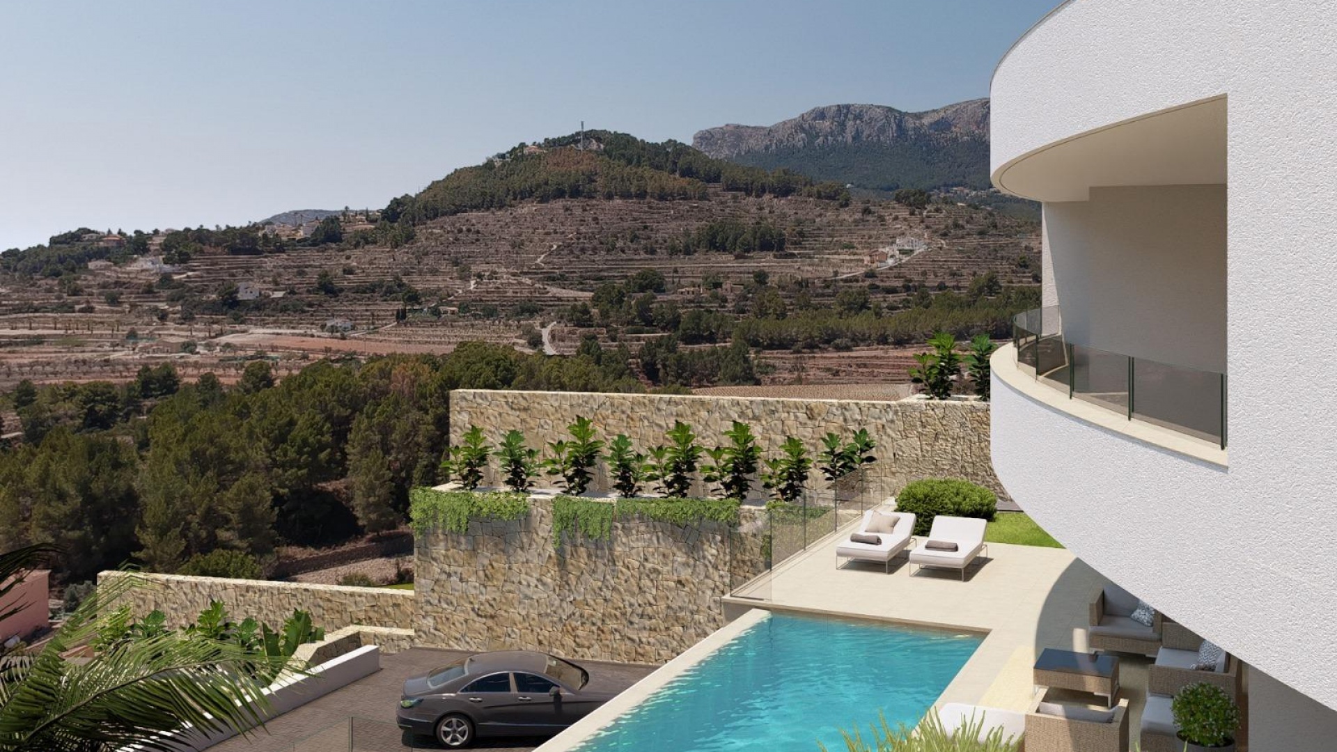 Nieuw gebouw - Villa - Calpe - Empedrola