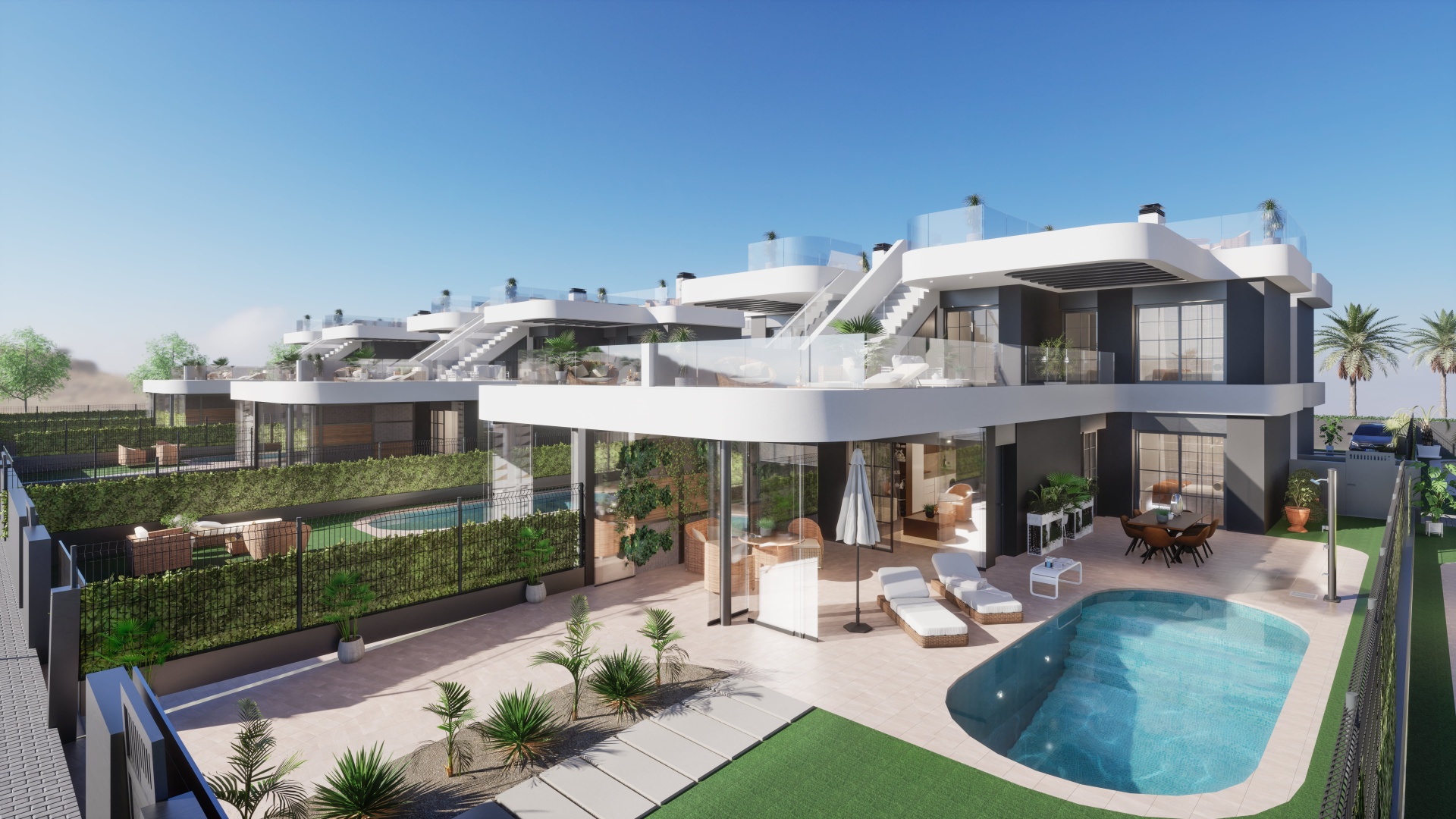 Nieuw gebouw - Villa - Los Alcazares - Res. Villas Quala