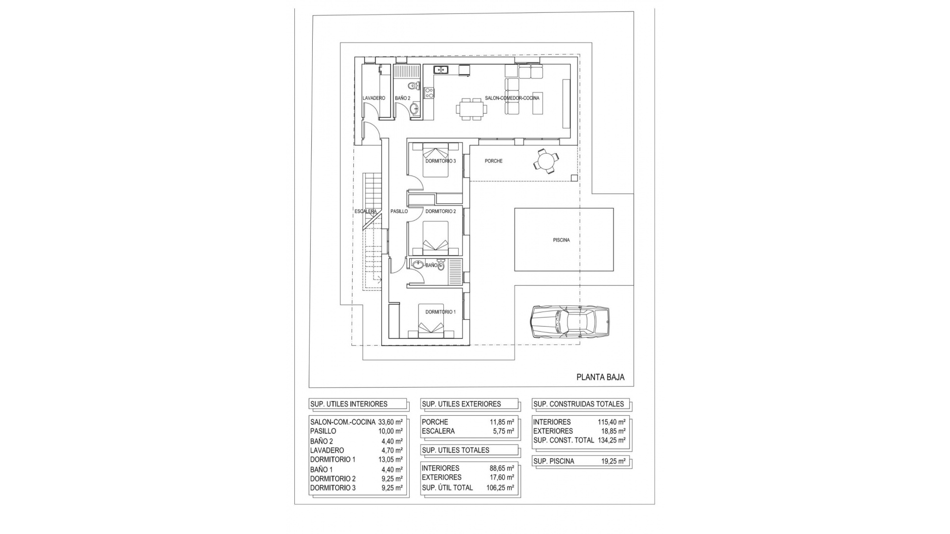 Nieuw gebouw - Villa - Pinoso - Campo