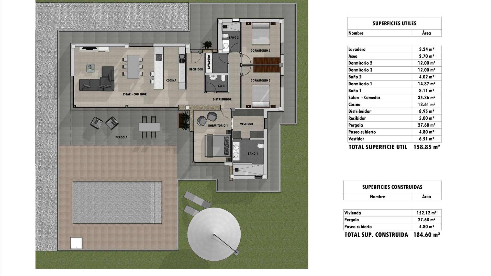 Nieuw gebouw - Villa - Torre Pacheco - Pinoso - El Pinós