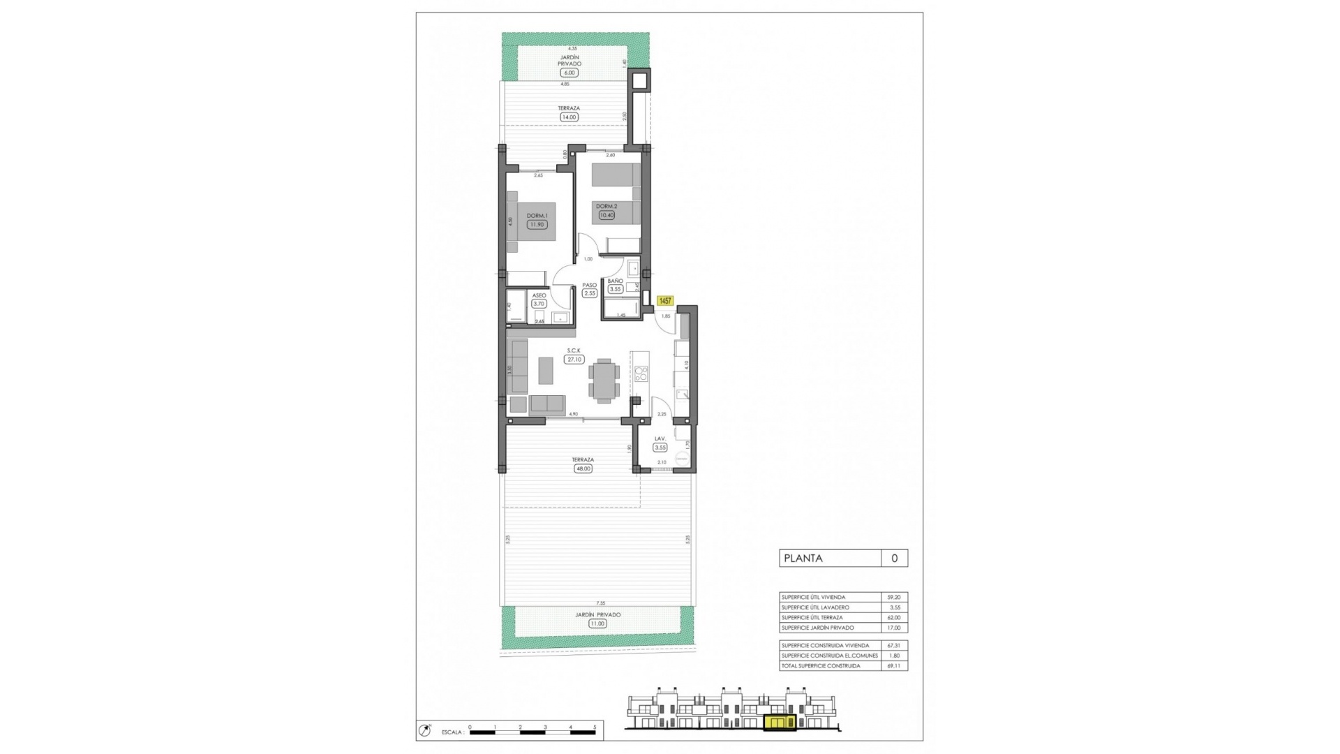 Nouvelle construction - Appartement - Algorfa - La Finca Golf