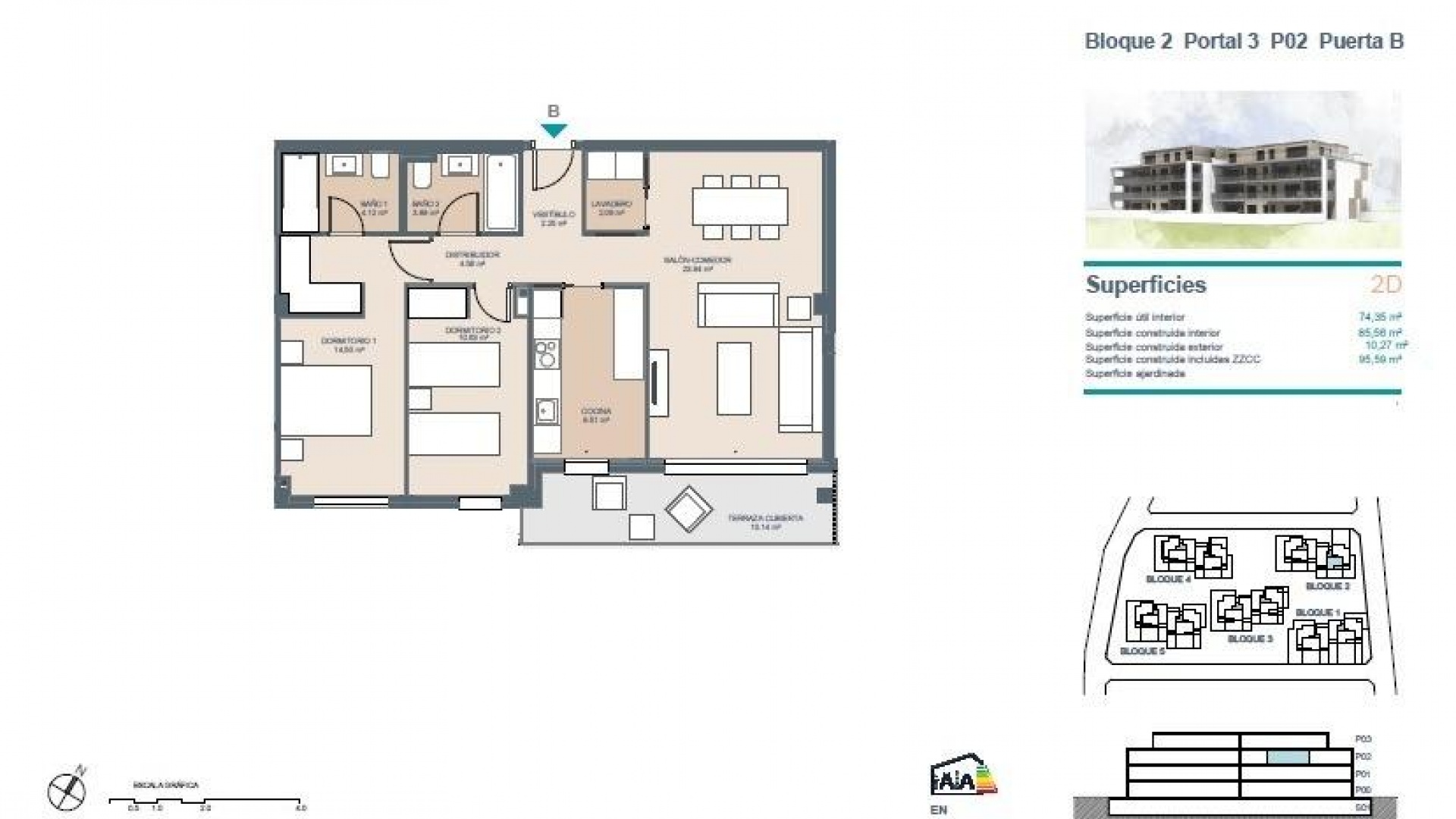 Nouvelle construction - Appartement - Godella - Urb. Campolivar