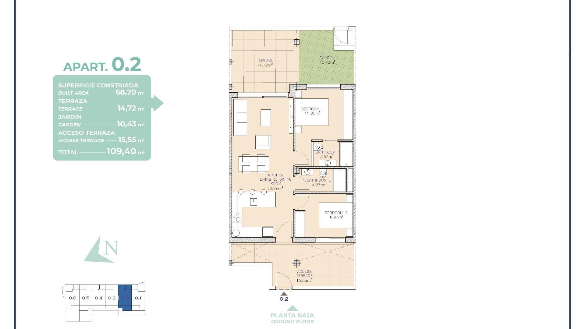 Nouvelle construction - Appartement - Los Alcazares - Serena Golf