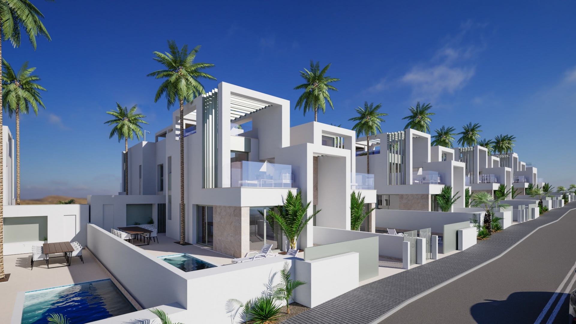 Nouvelle construction - Maison de ville - Ciudad Quesada - Lo Marabu