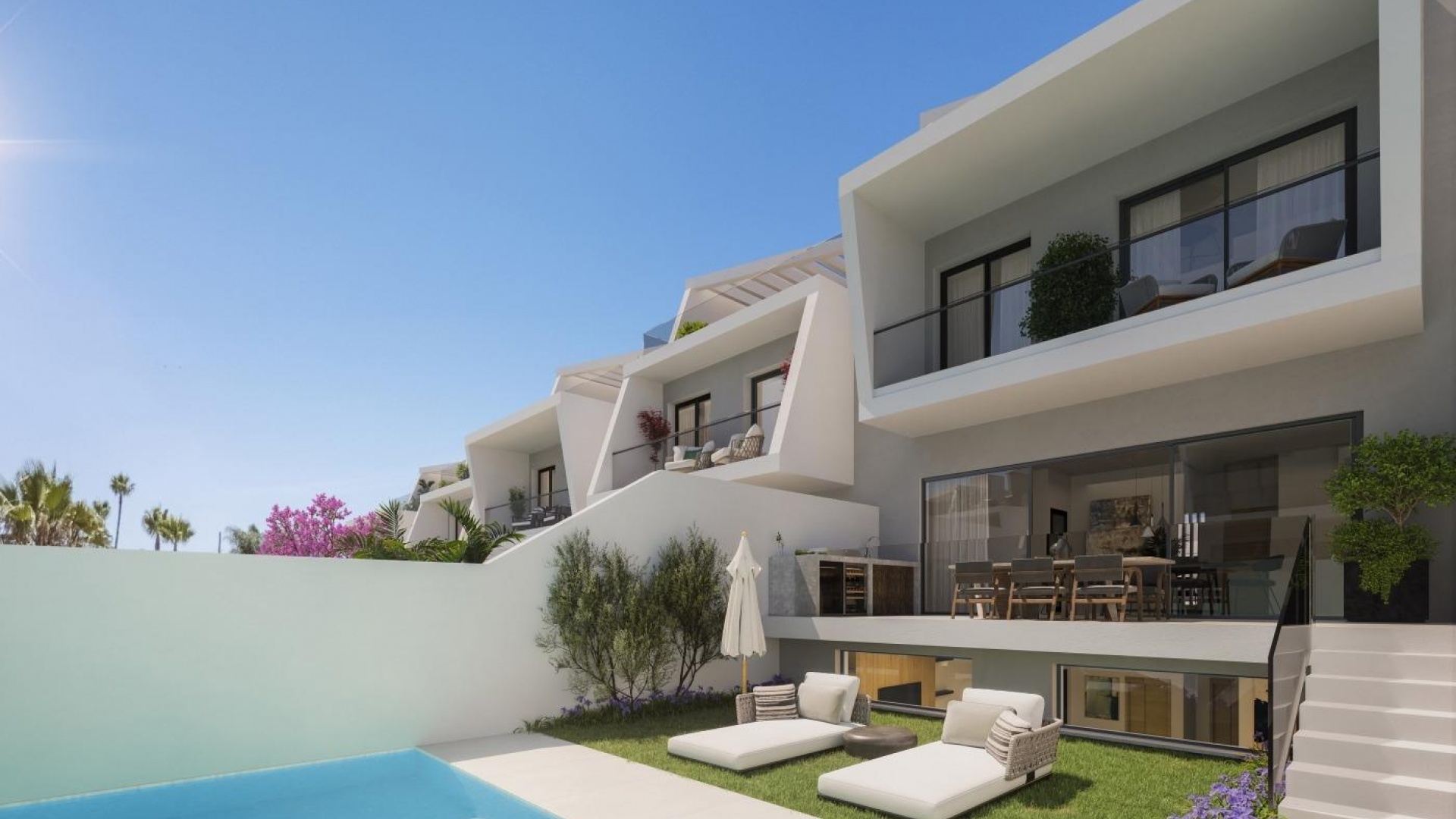 Nouvelle construction - Maison de ville - Estepona - Whater Gardens