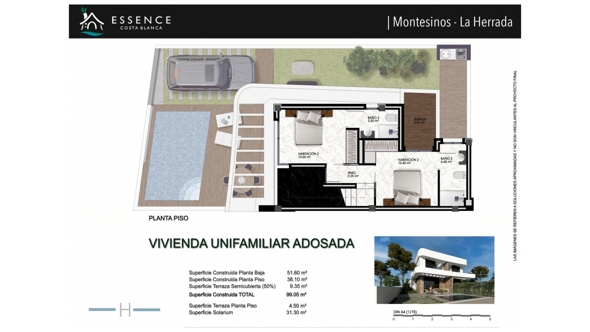 Nouvelle construction - Maison de ville - Heredades - Res. Essence