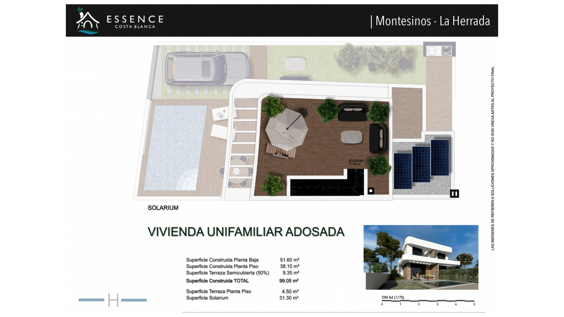 Nouvelle construction - Maison de ville - Heredades - Res. Essence