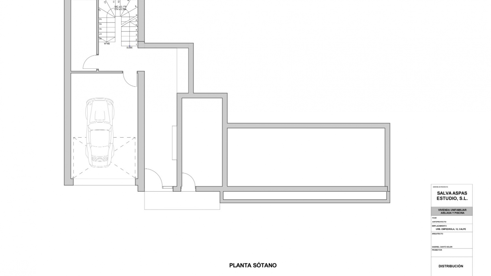 Nouvelle construction - Terre - Calpe - Empedrola