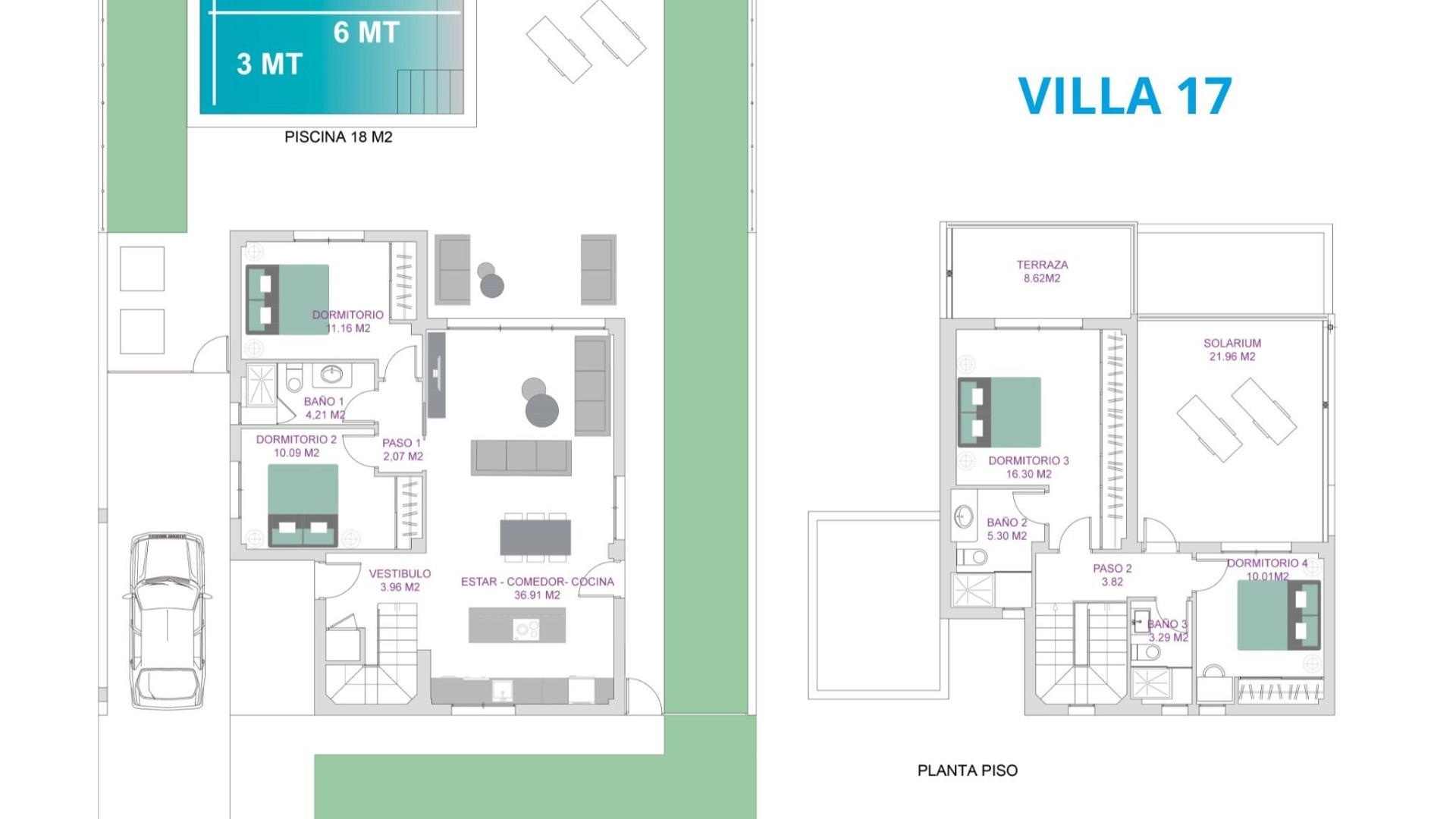 Nouvelle construction - Villa - Los Alcazares - Roda golf resort