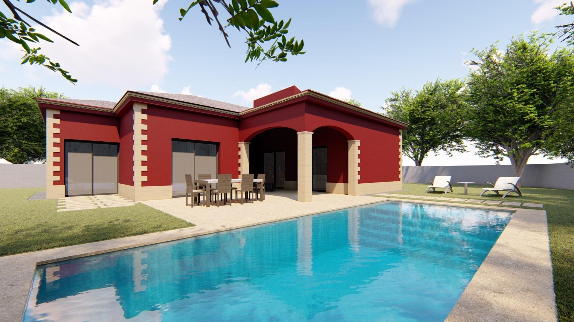 Nouvelle construction - Villa - Pinoso - Campo