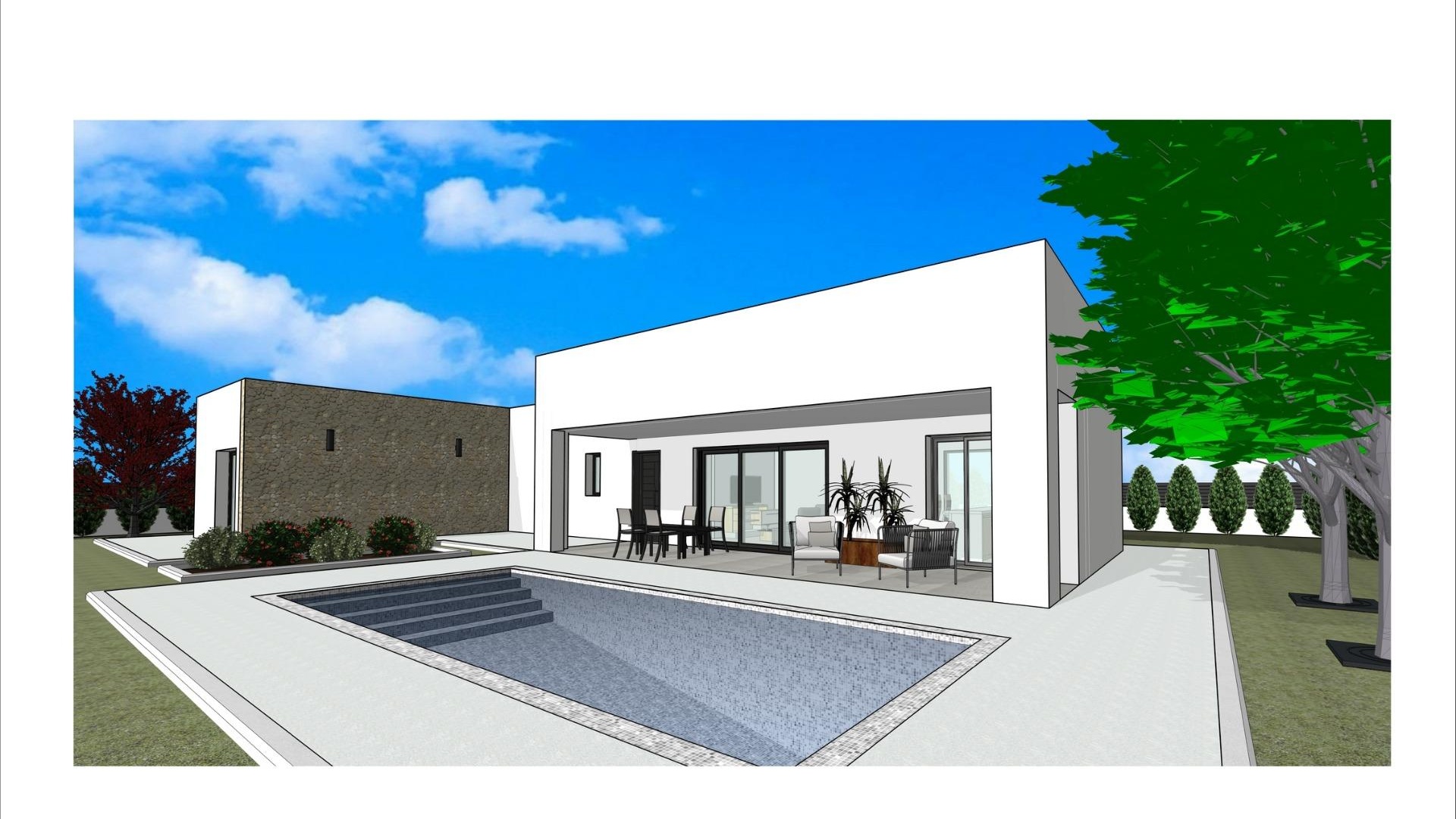 Nouvelle construction - Villa - Pinoso - Lel