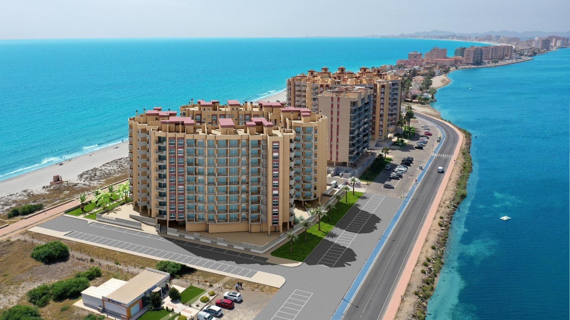 Nybyggnad - Lägenhet - La Manga Del Mar Menor - la manga