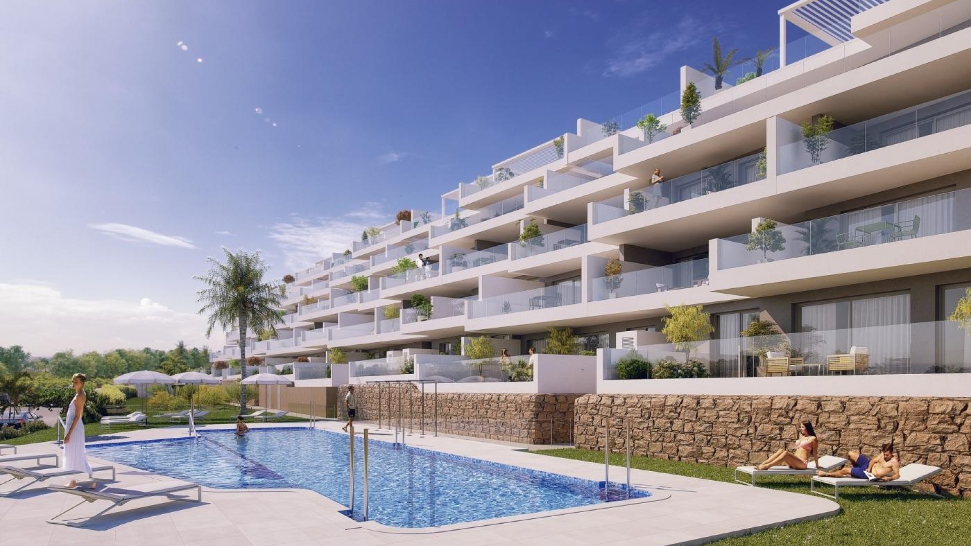 Nybyggnad - Lägenhet - San Luis de Sabinillas - Residencial Duquesa