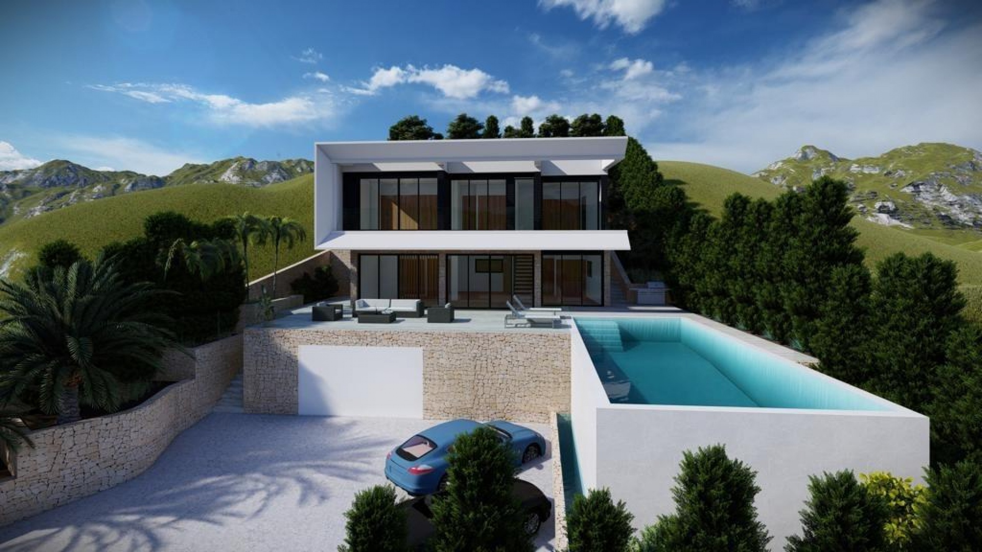 Nybyggnad - Villa - Altea - Altea Hills