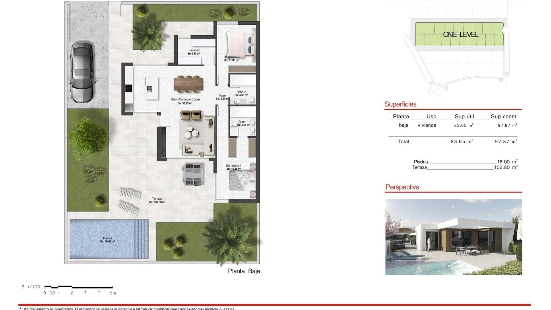 Nybyggnad - Villa - Banos y Mendigo - Altaona Golf And Country Village