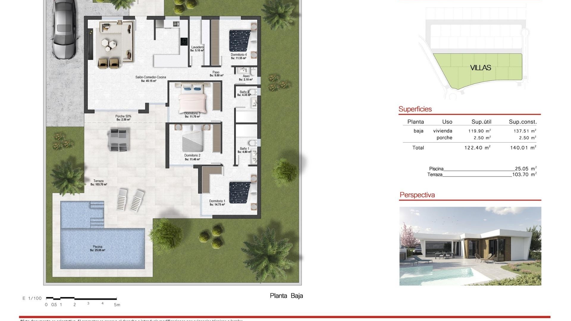 Nybyggnad - Villa - Banos y Mendigo - Altaona Golf And Country Village