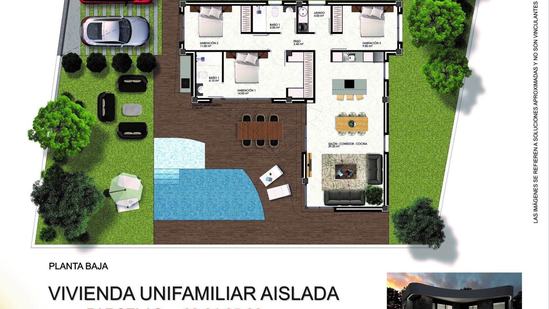 Nybyggnad - Villa - Los Montesinos - La Herrada