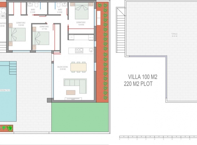 New Build - Villa - Santiago de la Ribera - Dos Mares