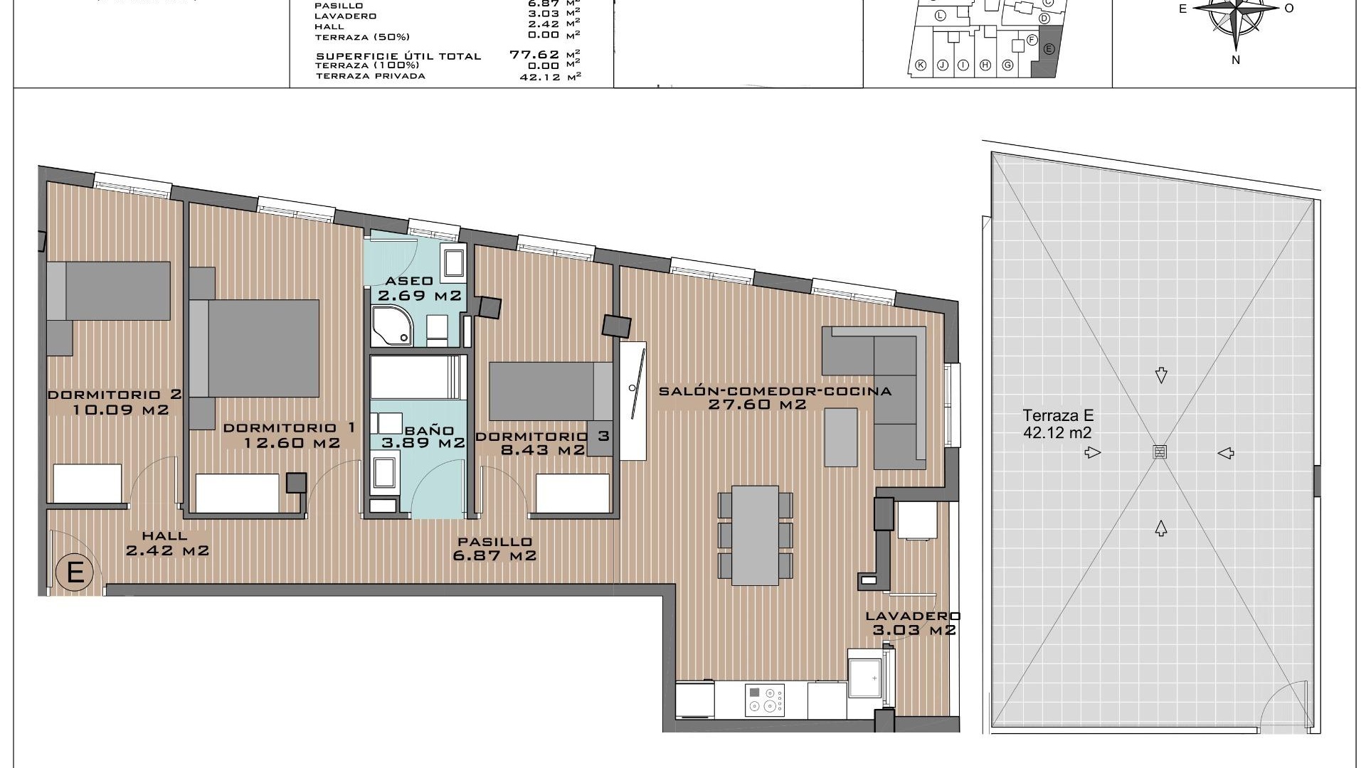 Nieuw gebouw - Appartement - Algorfa - Pueblo