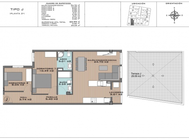 New Build - Apartment - Algorfa - Pueblo