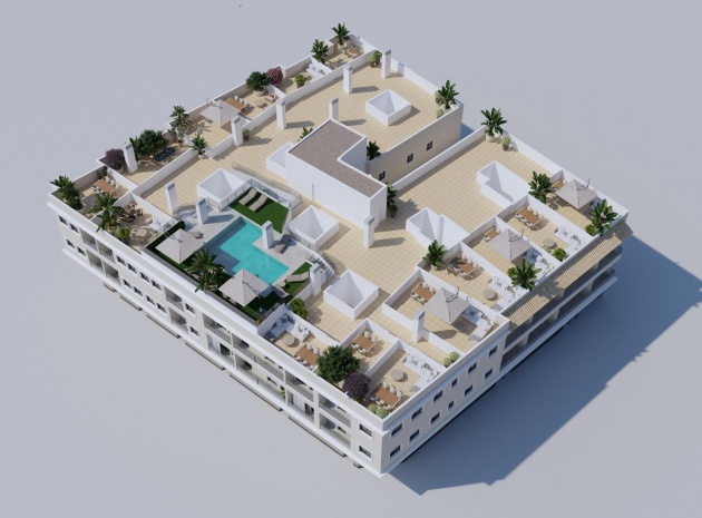 Nieuw gebouw - Appartement - Algorfa - Pueblo