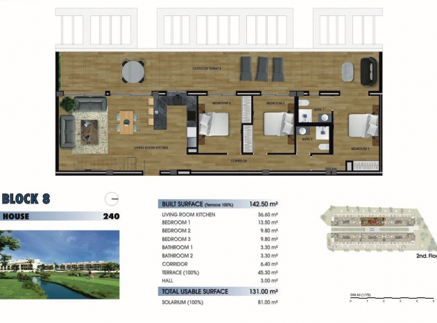 Nieuw gebouw - Appartement - Los Alcazares - Serena Golf