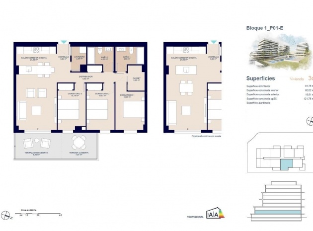 Nieuw gebouw - Appartement - Villajoyosa - Playas Del Torres