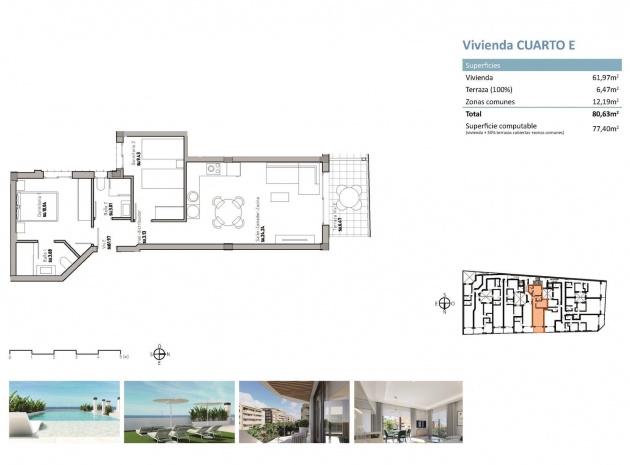 Nouvelle construction - Appartement - Guardamar del Segura - Pueblo