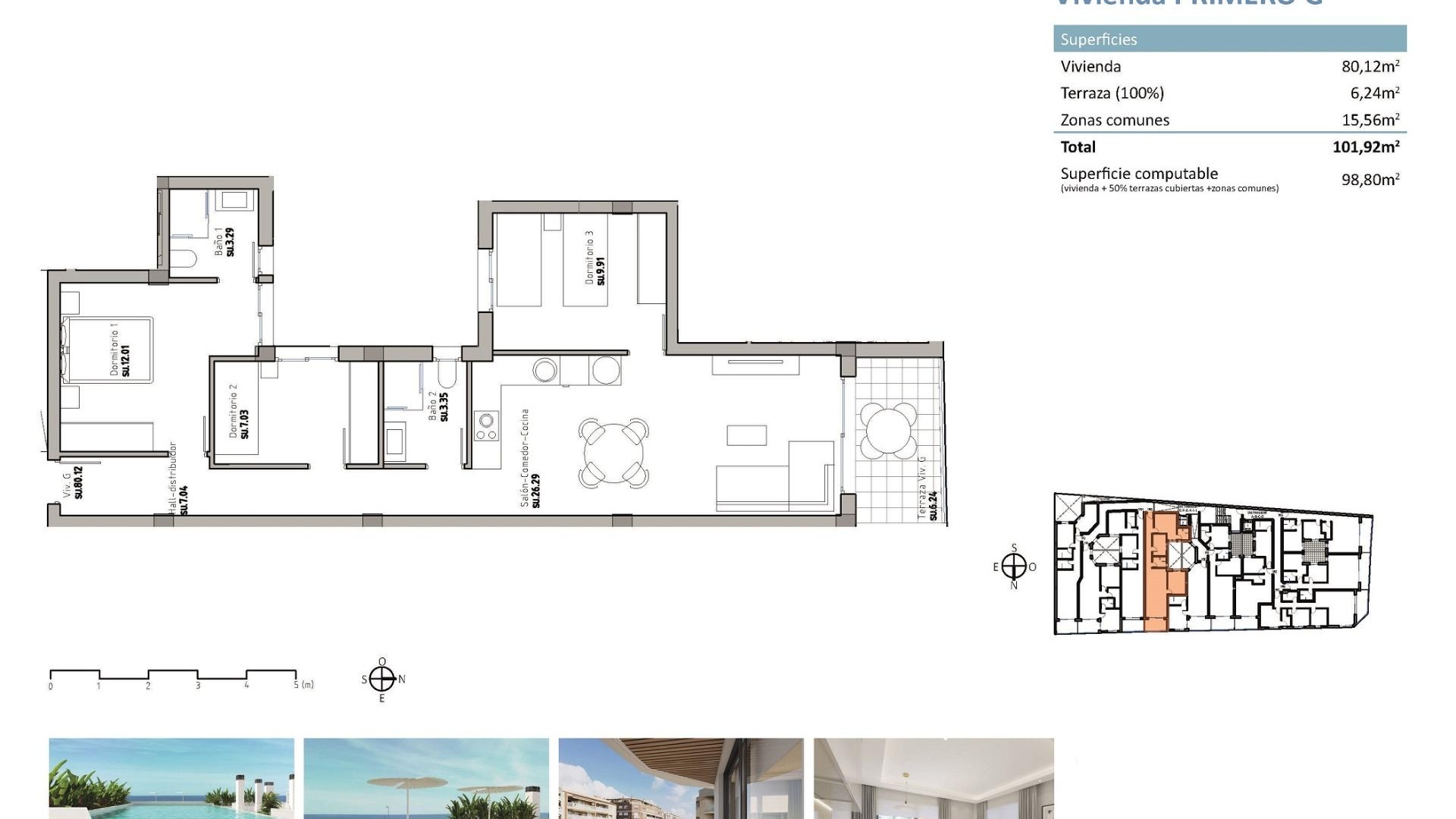 New Build - Apartment - Guardamar del Segura - Pueblo