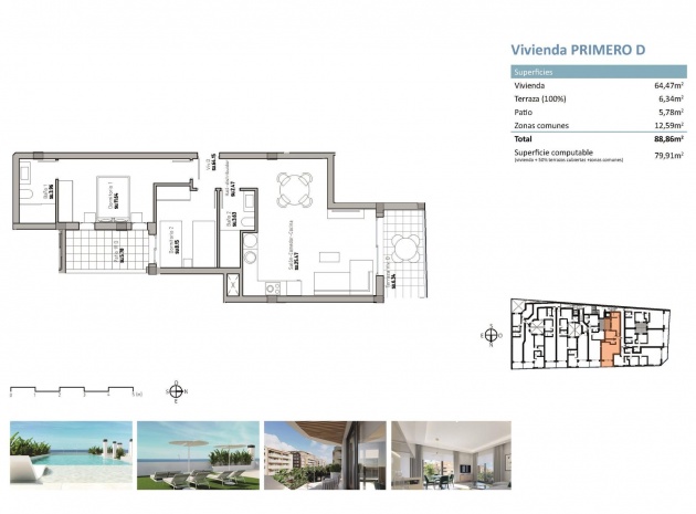 Nouvelle construction - Appartement - Guardamar del Segura - Pueblo