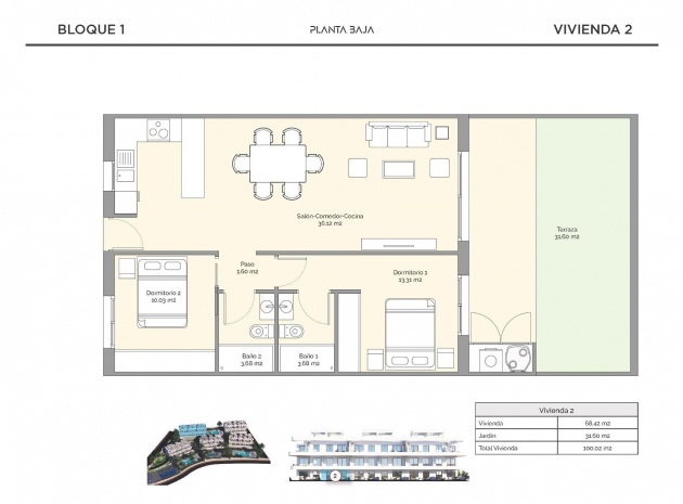 Nieuw gebouw - Appartement - Finestrat - Golf Piug Campana