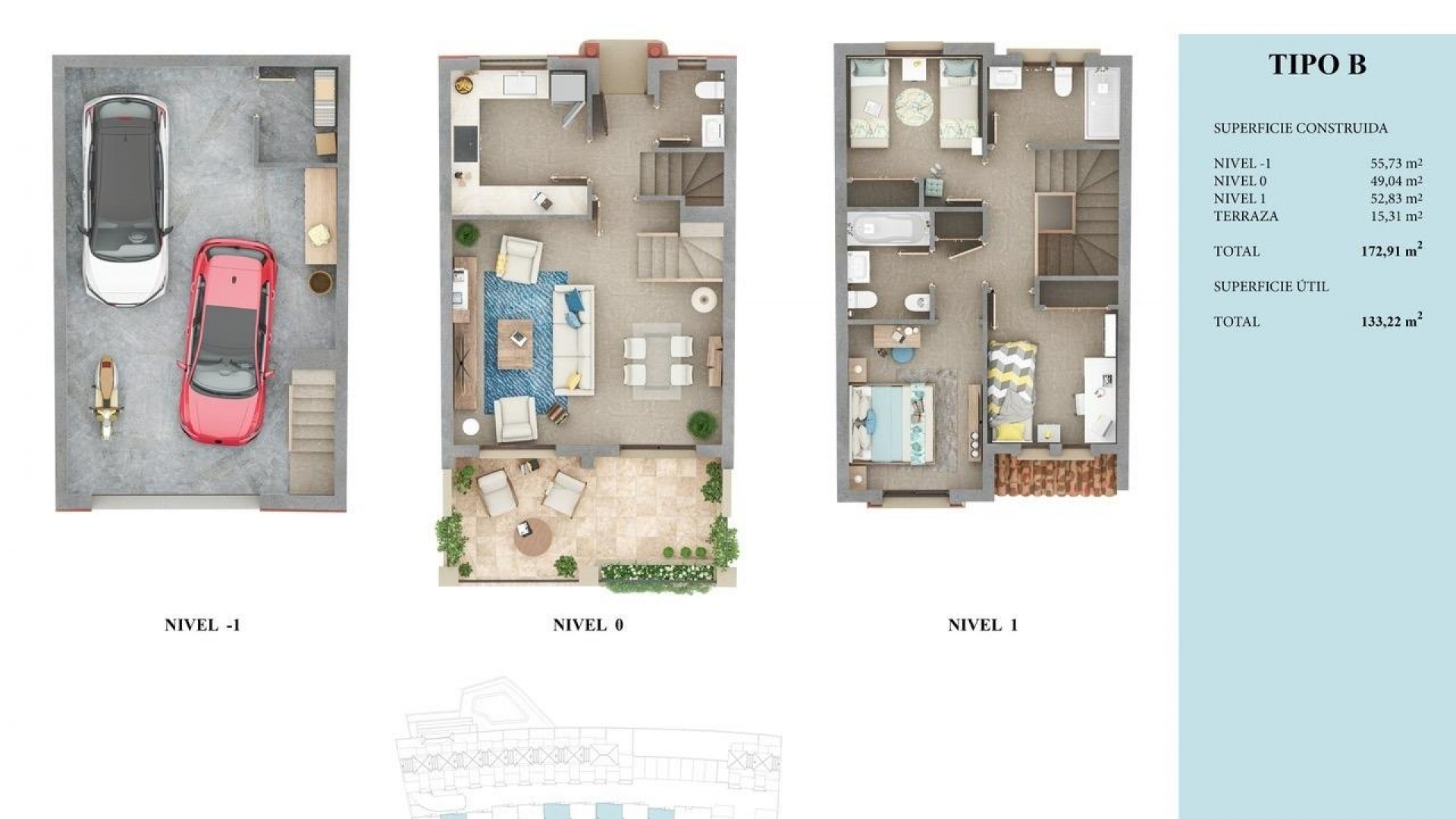 New Build - Townhouse - Almuecar - Torrecuevas