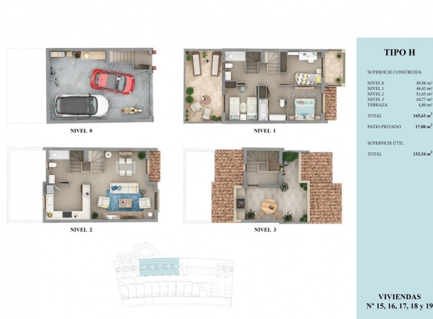 New Build - Townhouse - Almuecar - Torrecuevas