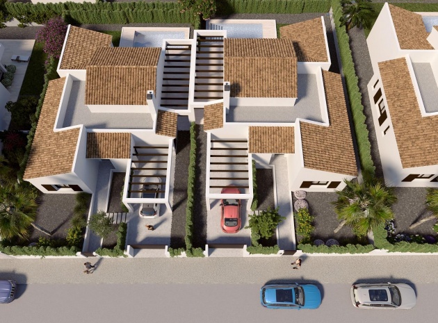 Nieuw gebouw - Villa - Algorfa - Castillo de montemar