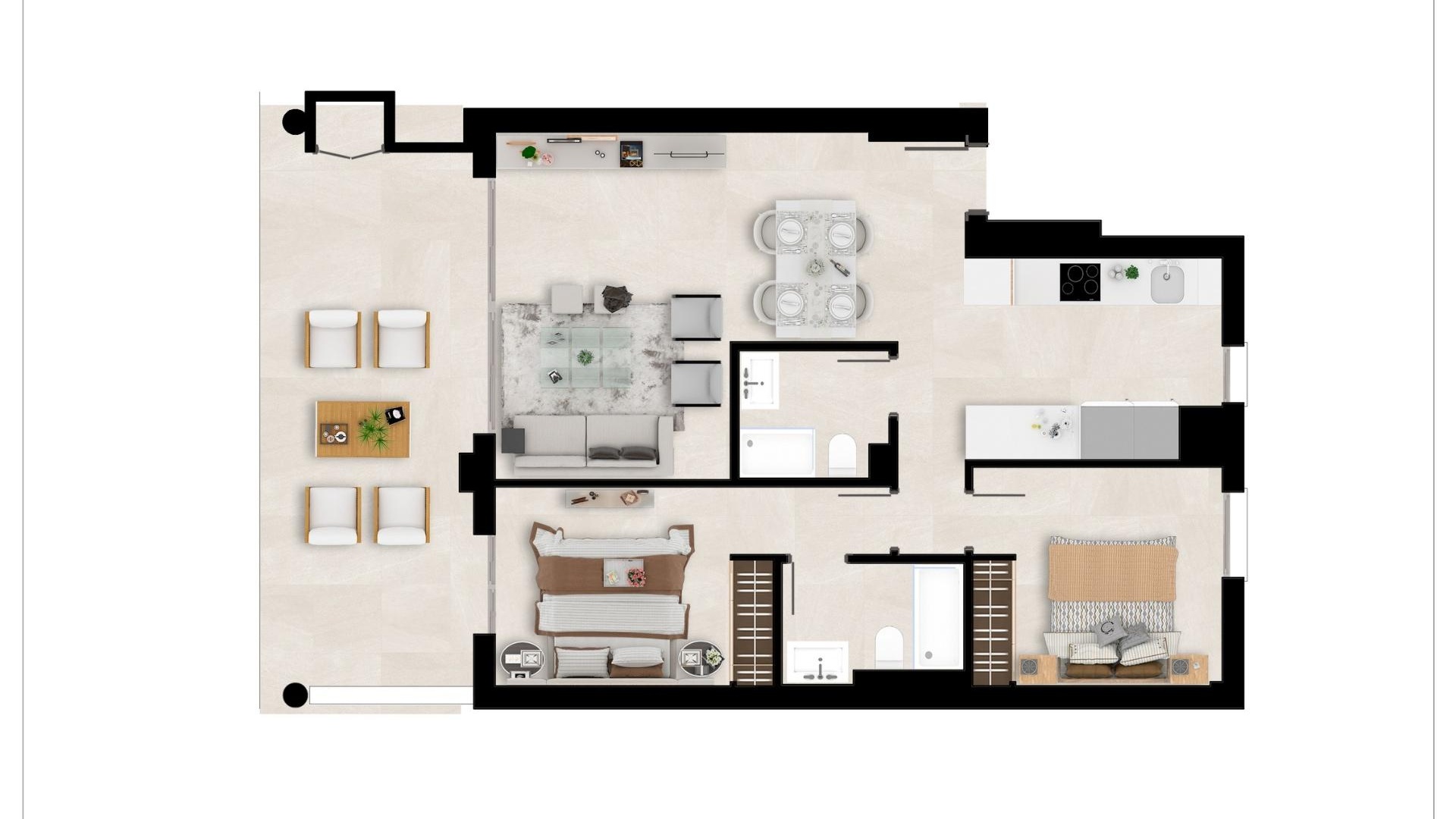 Neubau - Wohnung - Mijas - Calanova