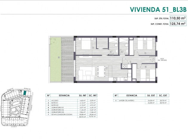 New Build - Apartment - Monforte Del Cid - Alenda Golf