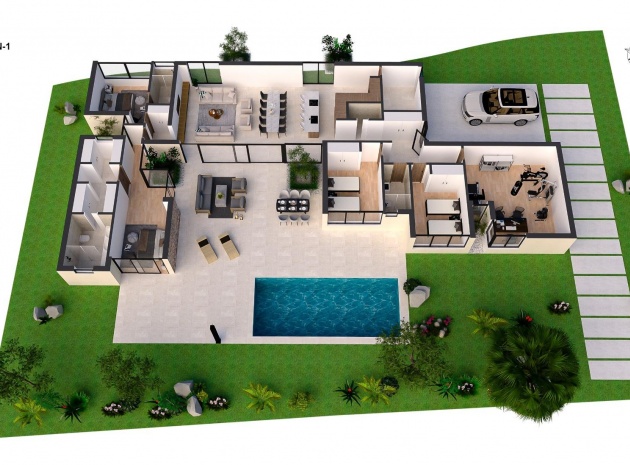 New Build - Villa - BAOS Y MENDIGO - Altaona Golf And Country Village