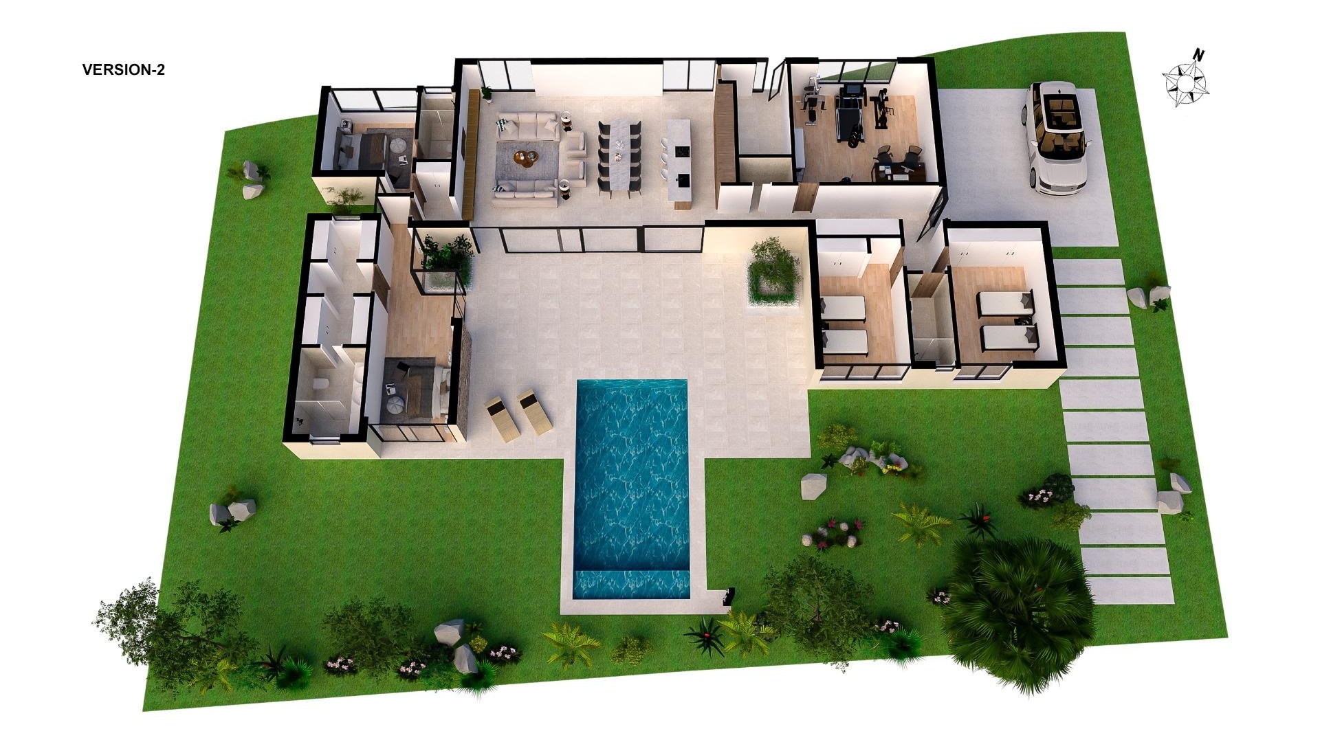 Nouvelle construction - Villa - BAOS Y MENDIGO - Altaona Golf And Country Village