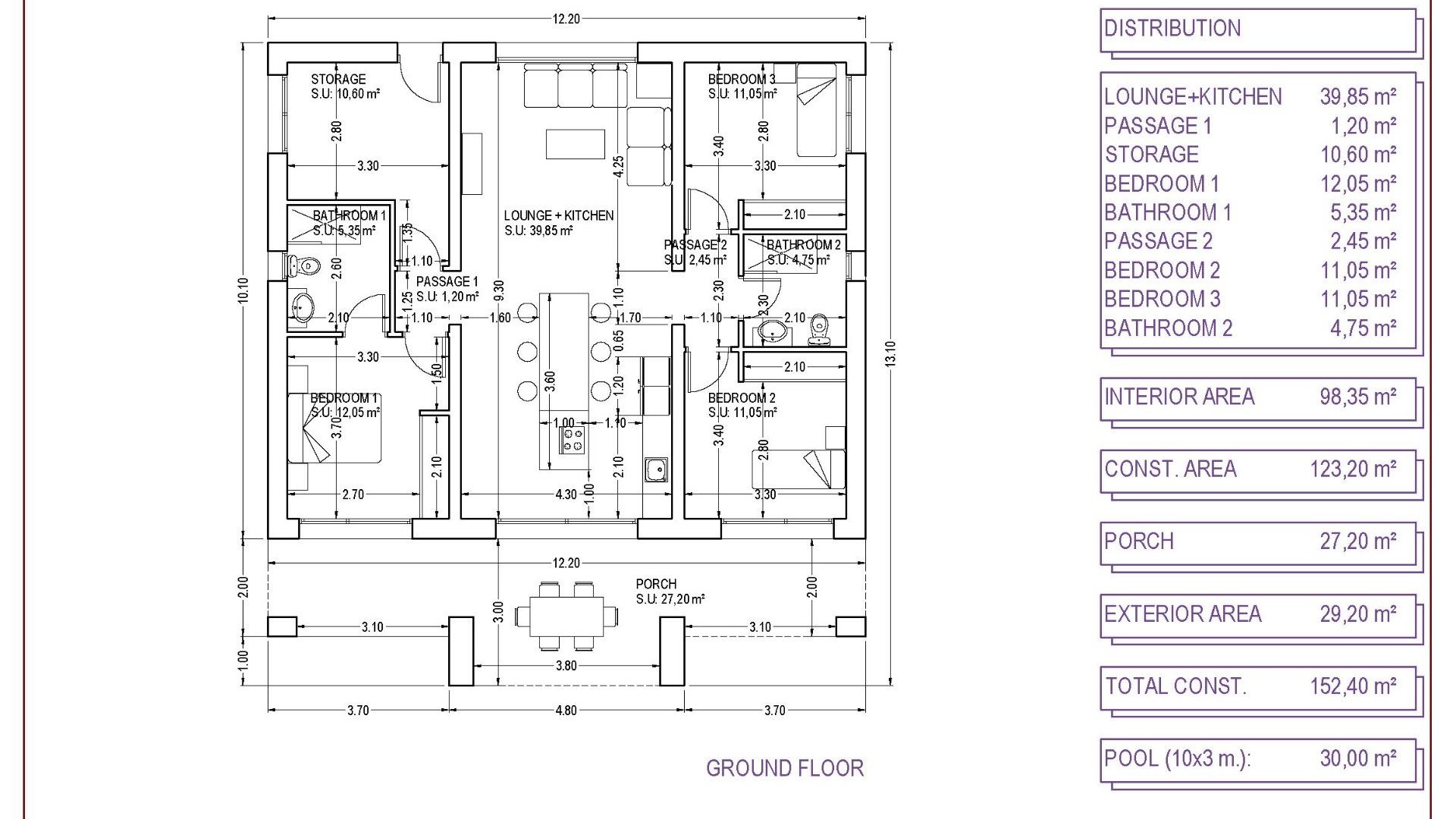 New Build - Villa - Pinoso - Campo