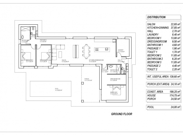 Nieuw gebouw - Villa - Pinoso - Campo