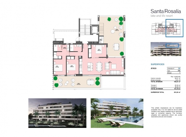 Nouvelle construction - Appartement - Torre Pacheco - Santa Rosalia Lake And Life Resort