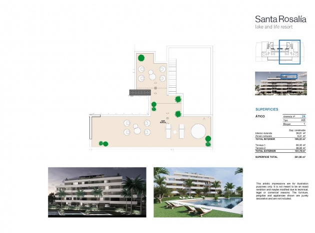 New Build - Apartment - Los Alcazares - Santa Rosalia Lake and Life Resort