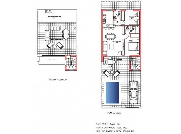 Nieuw gebouw - Herenhuis - Fuente Álamo - La Pinilla