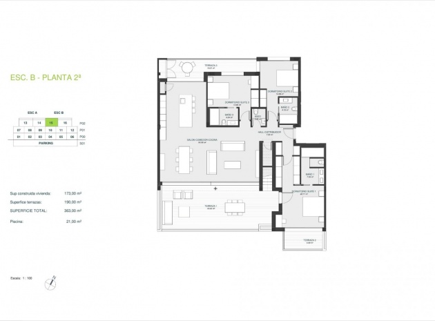 Nieuw gebouw - Appartement - Campoamor - Las Colinas Golf Resort