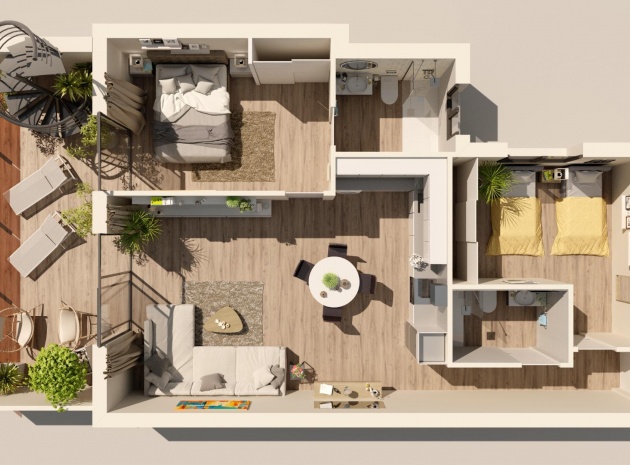 Nieuw gebouw - Appartement - Torrevieja - Centro