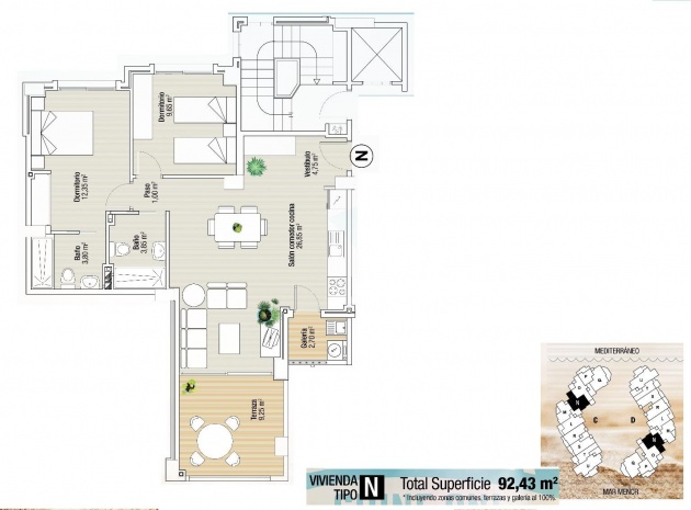 Neubau - Wohnung - La Manga Del Mar Menor - la manga