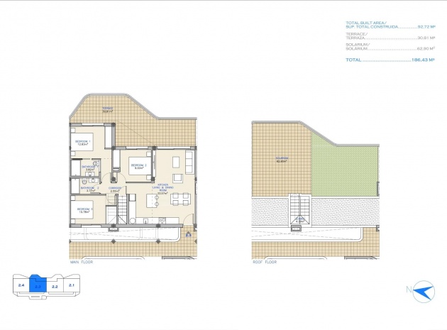 Neubau - Wohnung - Los Alcazares - Serena Golf