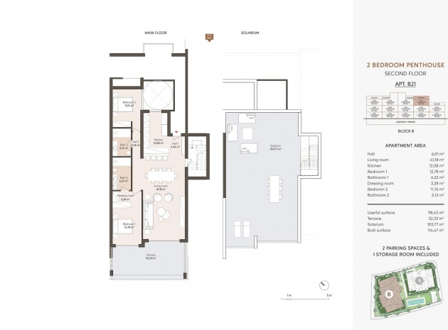 Nybyggnad - Lägenhet - Estepona - La Resinera Voladilla