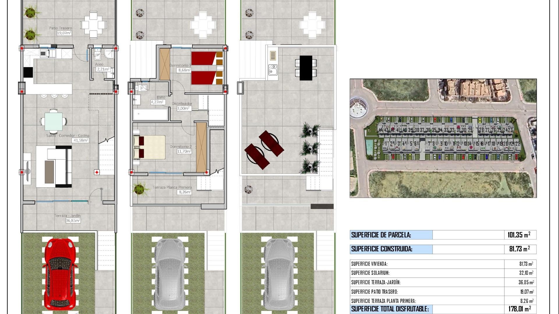 New Build - Townhouse - Cox - Sin Zona